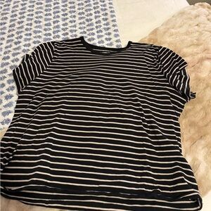abercrombie striped tee